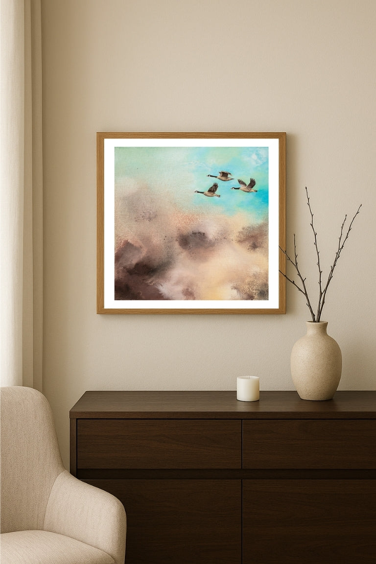 "Home within Yourself" Fine Art Kunstdruck