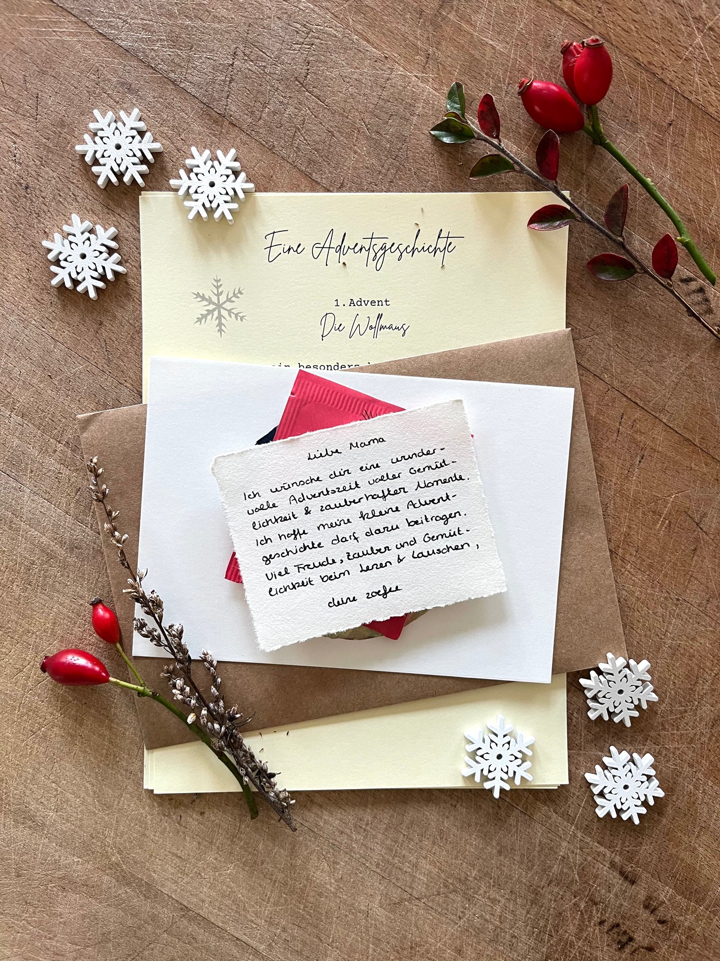 Adventkalender "Vier Briefe aus dem Tauwald"