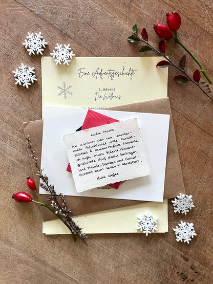 Adventkalender "Vier Briefe aus dem Tauwald"