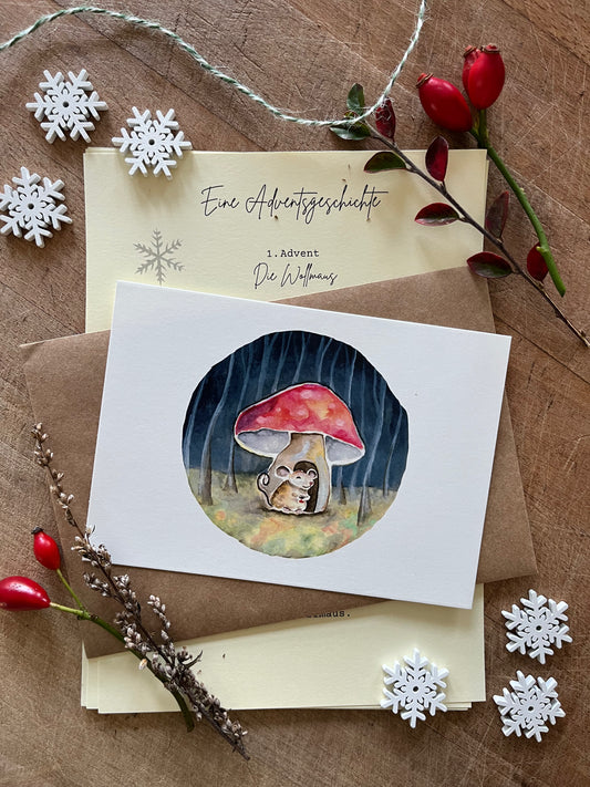 Adventkalender "Vier Briefe aus dem Tauwald"