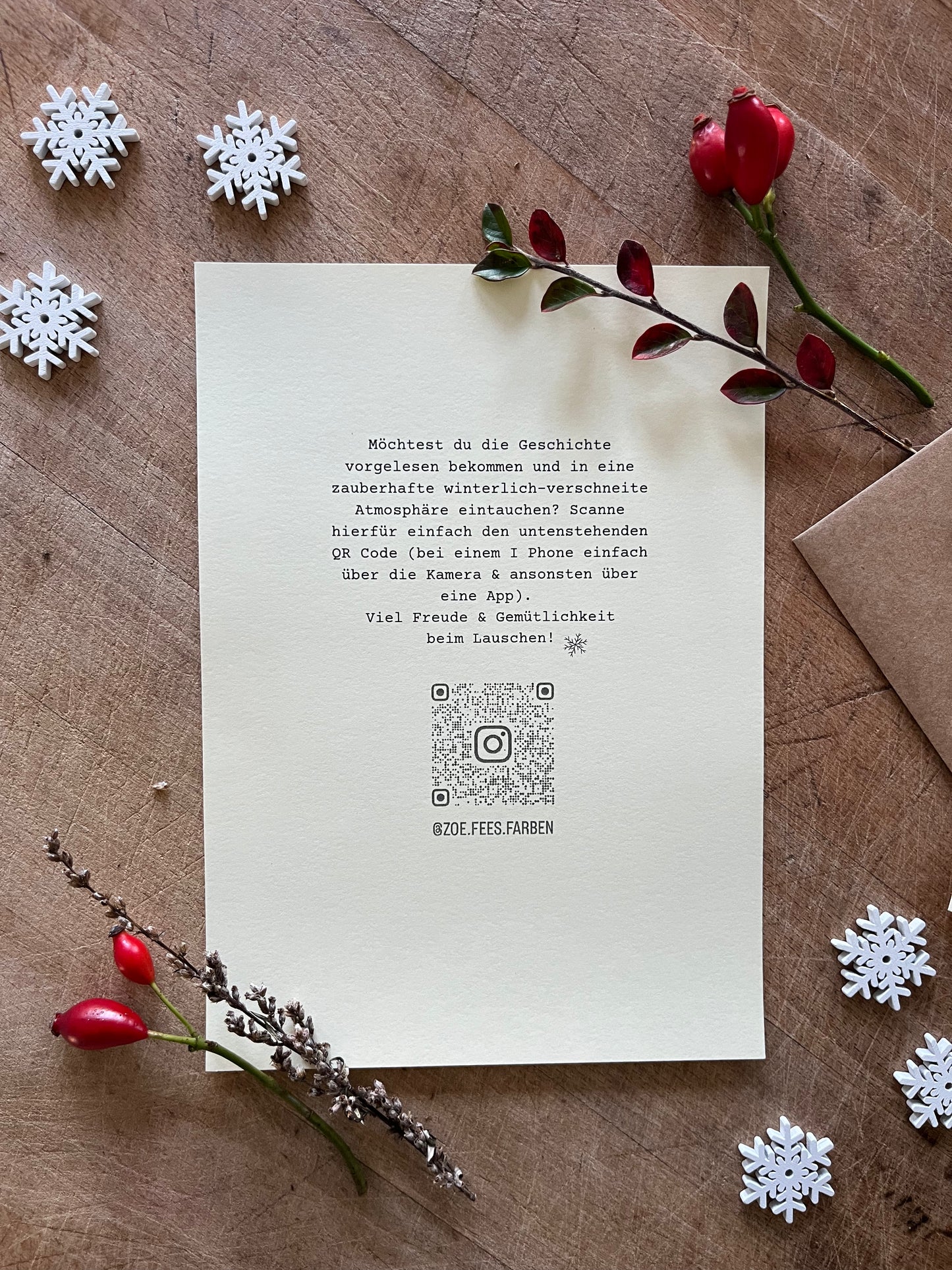 Adventkalender "Vier Briefe aus dem Tauwald"