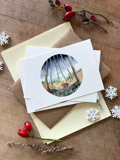 Adventkalender "Vier Briefe aus dem Tauwald"