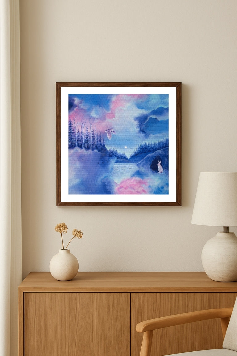 "Into the Unknown" Fine Art Kunstdruck