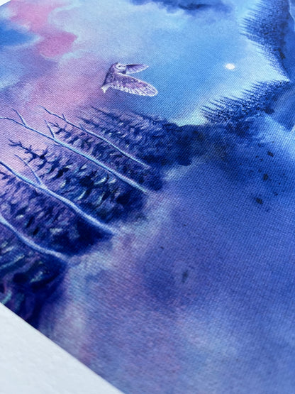 "Into the Unknown" Fine Art Kunstdruck