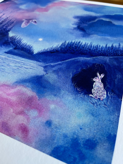 "Into the Unknown" Fine Art Kunstdruck