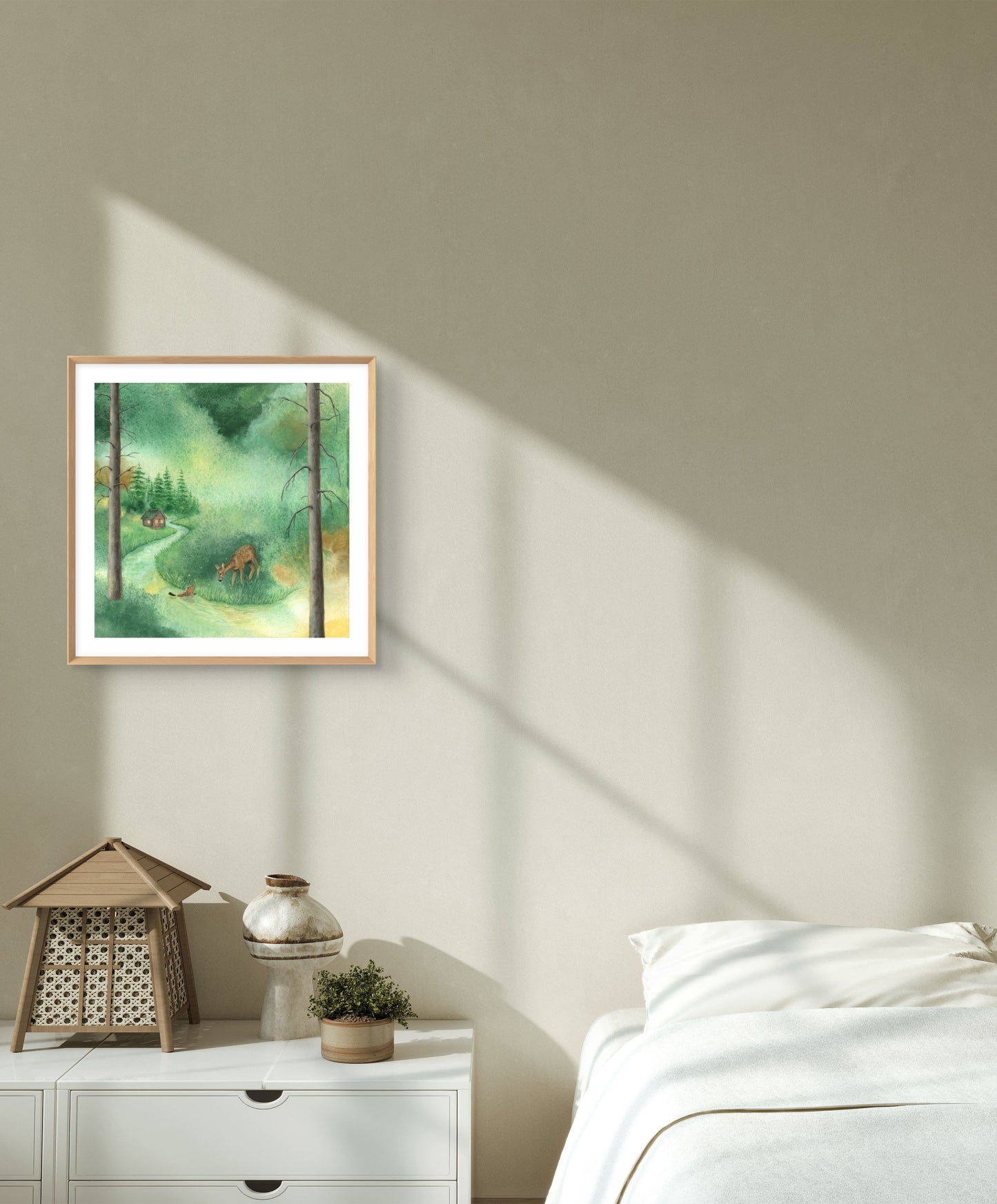 "To build a Home" Fine Art Kunstdruck